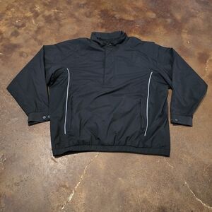 DryJoys by FootJoy Men’s Black Golf Rain Suit Set – Pullover & Pants – Size XXL